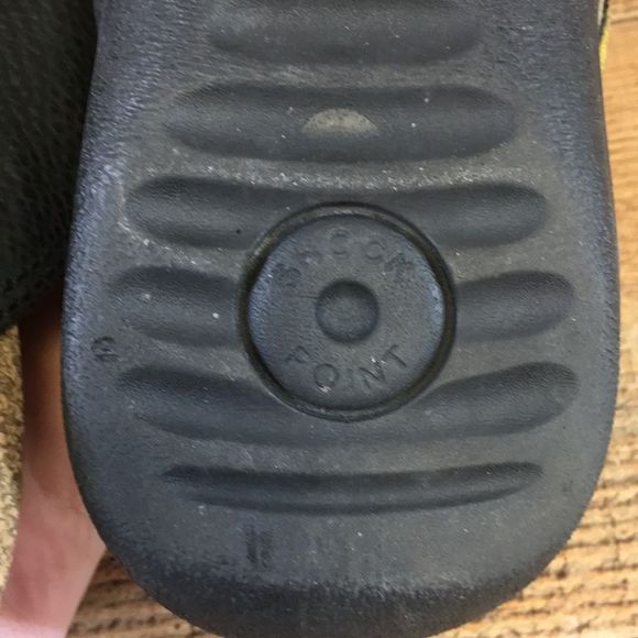 Ecco Sandals Womens 41 Black Thong Black Leather Buckle Strap Flip Flop 10-10.5 - Picture 14 of 16